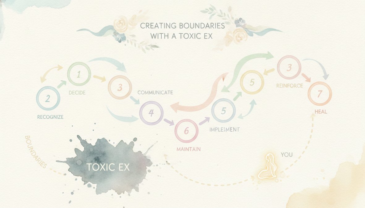 Creating Boundaries With a Toxic Ex: 7 Proven Steps 1 creating boundaries with a toxic ex 7 proven steps 1784429112