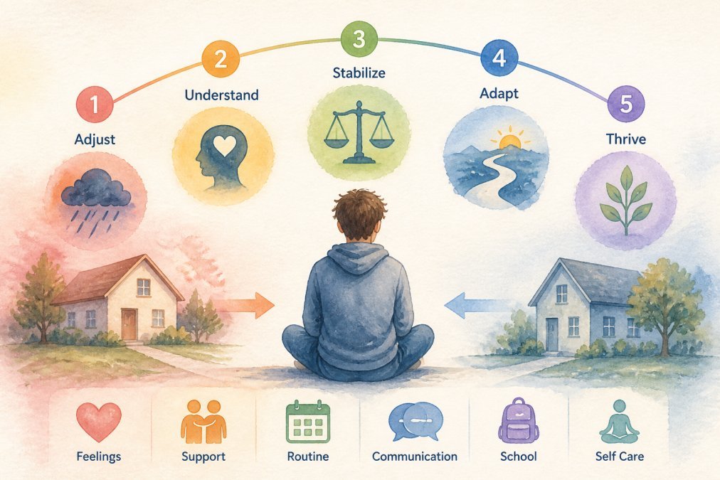 how to handle divorce transitions for teenagers 1789090585